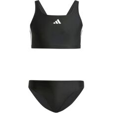 adidas Dziecięcy Bikini V-Back 3 Stripes - Kostium kąpielowy