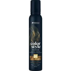 Indola Medium Blonde Colour Style Mousse - Hair Colour