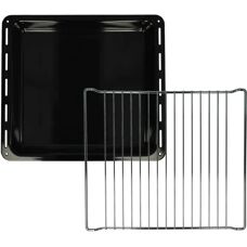 Accesorios para horno vhbw - Bandeja de hornear y rejilla