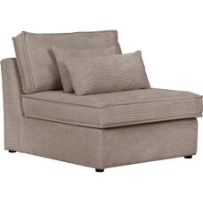 Raum.ID Florid Modulsofa Element - Taupe - Sofaelement