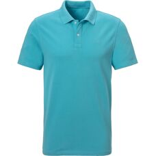 JOHN DEVIN Herren Poloshirt L Türkis Casual - Poloshirt