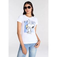 KANGAROOS Modell S Weiß-Blau Casual Baumwoll T-Shirt