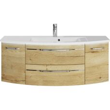 SAPHIR 7045 Mineralmarmor Waschtisch - Wandmontage, Braun
