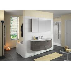 SAPHIR Serie 4010 Badezimmer-Spiegelschrank mit LED-Leuchte