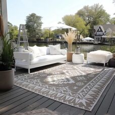 ELLE DECORATION Wendbarer Innen- und Außen-Teppich - Teppich