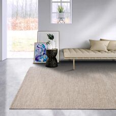ELLE DECORATION Pradesh Beigefarbener Wollteppich - Teppich