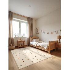 Hanse Home Funny Dots Beiger Kinderteppich - Teppich
