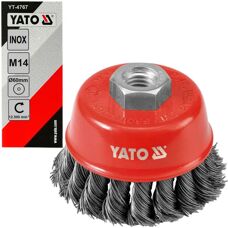 YATO - YT-4767/68/69 Set - Ø75mm - M14 - Topfbürste