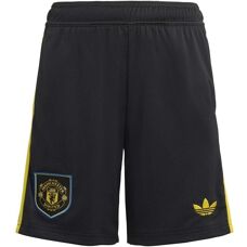 adidas Kids Manchester United 25/26 Third Shorts Black - Football Shorts