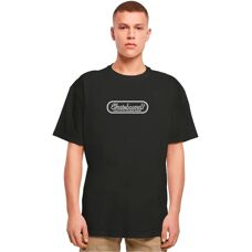 Męska czarna koszulka Merchcode skateboard - Casual unisex