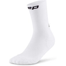 CEP Core Run Sockor Mid Cut Vita - Löparstrumpor