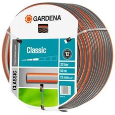 Gardena 18010-20 hageslange - UV-resistent, 50m, Grå, Oransje
