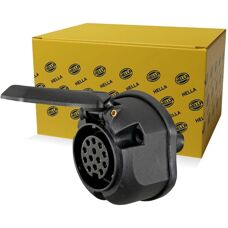 Wtyczka przyczepy Hella - 8JB 005 949-011 - 13 kontakty - Czarny