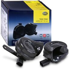 Hella Claxon - Model 4f0951221a - Electric, Negru, 12V