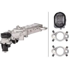 HELLA 6NU 358 167-001 EGR Module with Gaskets & Radiator - EGR Valve