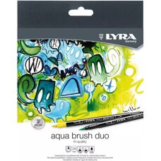 Lyra Aqua Brush Duo Filzstift Buntfarben - Filzstift