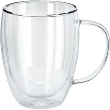 Vega Dilia Bicchiere Doppio Vetro in Borosilicato - 350ml