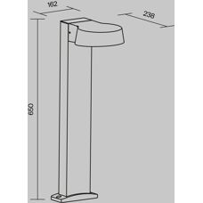 Maytoni - O443FL-L12GF3K - Metal - Outdoor floor lamp