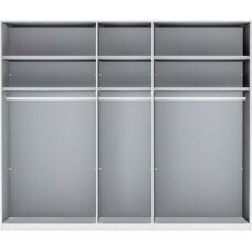 WIEMANN Acapulco Kleiderschrank - 5-türig, Grau (Graphit)