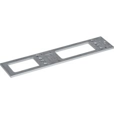 GEZE - Silber Montageschild für TS 4000 & 5000 - 049185