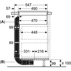 Neff Z861KR1 - Black - Recirculation Kit