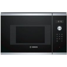 Bosch BFL524MS0 - Negro, Acero inoxidable - Microondas