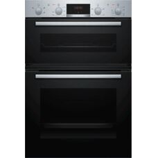 Bosch MHA133BR0B - Black, Stainless steel - Double oven