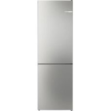 Bosch KGN362LAF Ασημί Ψυγειο-Καταψύκτης - Πόρτα αναστρέψιμη - 321L