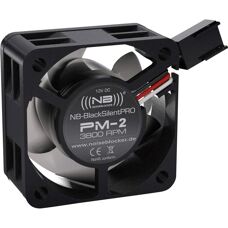 Noiseblocker BlackSilentPro PM-2 Gehäuselüfter - Schwarz