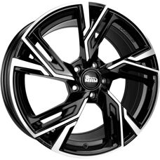 MAM Wheels Rs5 Svart 8.5x19 ET 40 Alu-fälg - Fälgar