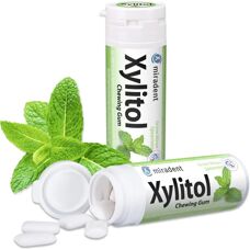 Miradent Xylitol Kaugummi Minzgeschmack - Zahnschutz