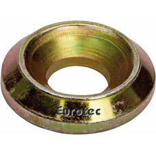 EUROTEC Modèle - Rosette jaune - Ø 6mm - Pack de 50 - Publicité