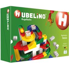 Hubelino Basic Building Box - Murmelbahn, 123 Teile