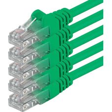 1aTTack - 3.0m CAT6 - Verde - 5-pack - Cavo Ethernet patch