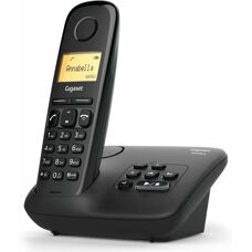 Téléphone sans fil DECT Gigaset AL170A - ID appelant - Noir - Publicité