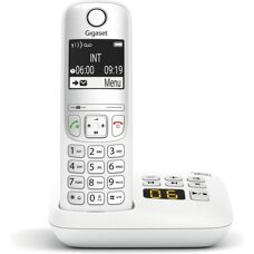 Siemens Gigaset AE690A Weiß - Analog/DECT-Telefon mit Anruferkennung