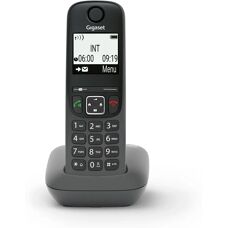 Gigaset AS490 Nero - Telefono con ID chiamante & DECT