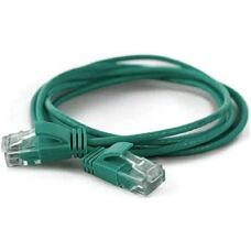 Wantec 20cm Grünes Cat6a Netzwerkabel mit RJ45 Anschlüssen