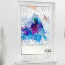 Lichtblick Bunt Geometrisches Rollo - Fensterdekoration