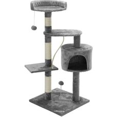 CADOCA Cat Tree with Platforms and Sisal Wrap - Cat Tree