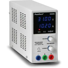 Peaktech P 6226 DC Labor-Schaltnetzteil - 0-30 V/0-10 A