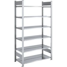 Estantería galvanizada de dos caras hofe - Modelo básico