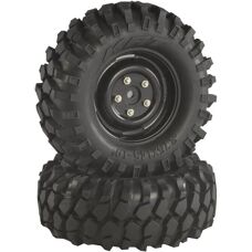 Absima 1:10 Crawler Räder Offroad V Block Schwarz - Räder