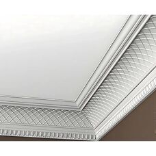 Profhome 150138 White Cornice Moulding - Cornice moulding