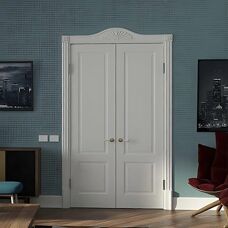 Profhome Decor Weiße Panelleiste - 151310 - Innen/Außen