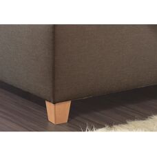 Polsterbett Maintal Madane Braun 200x200cm - Bett