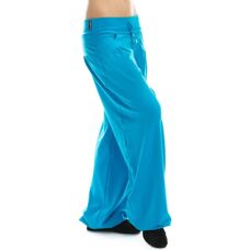 WINSHAPE WTE3 Pantaloni da Ballo Turchese - Dance Trousers
