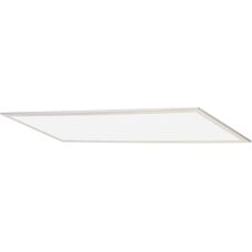 Lindby Livel Modern White LED Ceiling Panel Light - 120x30cm