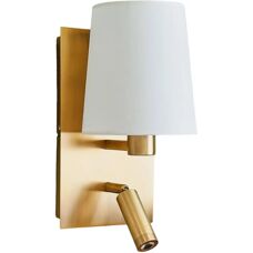 Lindby Aiden White Wall Lamp - Modern LED Interior Light