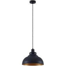 Lindby Vintage Fekete Függőlámpa - Mennyezeti Lámpa